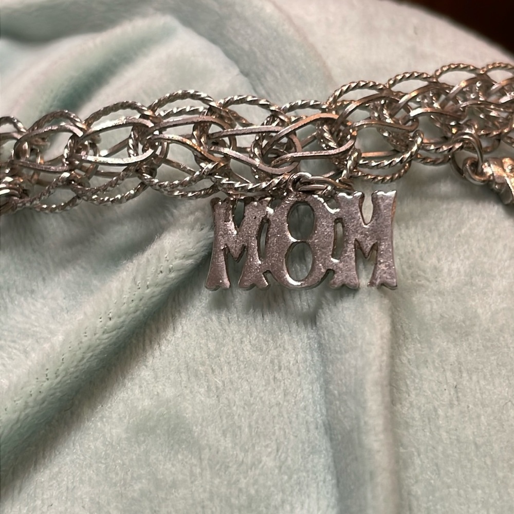 Sterling mom charm